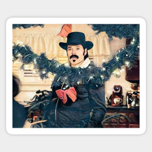 Doc Holliday is Holiday Doc Sticker